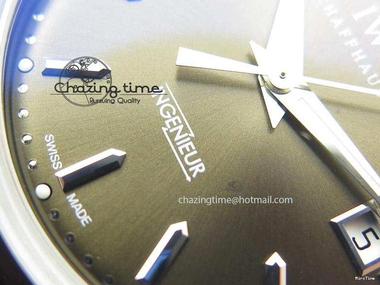 MIROTIME 0807 Affordable Ingeniuer St.Laurens SS Brown Dial MK 1:1 Best Edition On Black Leather Strap A 7365
